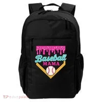 Baseball Mama Ice Cream Drip Backpack thumb 0