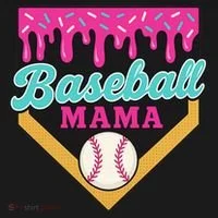 Baseball Mama Ice Cream Drip Bucket Hat thumb 4