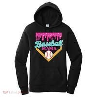 Baseball Mama Ice Cream Drip Women's Hoodie thumb 0