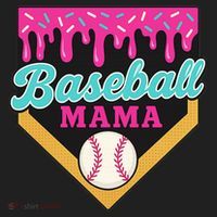 Baseball Mama Ice Cream Drip Tumbler thumb 3