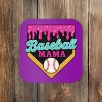 Baseball Mama Ice Cream Drip Coaster thumb 0