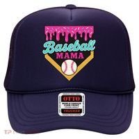 Baseball Mama Ice Cream Drip Hat thumb 0