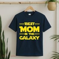 Best Mom In The Galaxy T-Shirt thumb 2