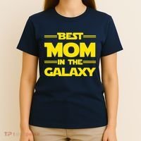 Best Mom In The Galaxy T-Shirt thumb 4