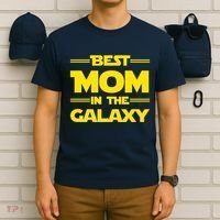 Best Mom In The Galaxy T-Shirt thumb 6