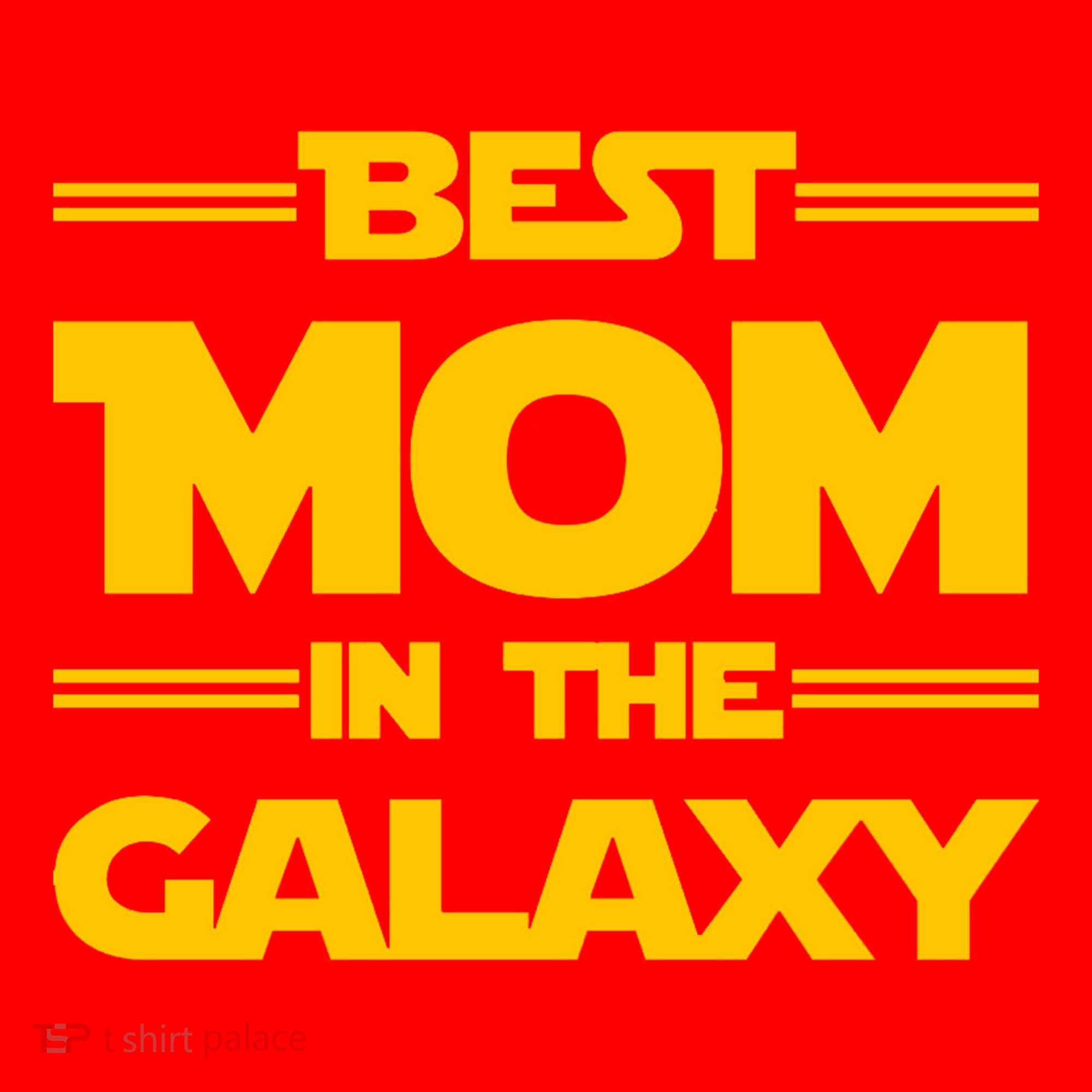 Best Mom In The Galaxy Santa Hat