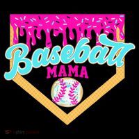 Baseball Mama Ice Cream Drip Funny Baseball Mother's Day  Coffee Mug thumb 5
