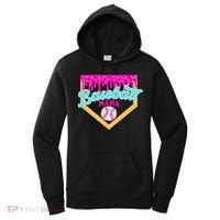Baseball Mama Ice Cream Drip Funny Baseball Mother's Day  Women's Hoodie thumb 0