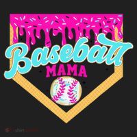 Baseball Mama Ice Cream Drip Funny Baseball Mother's Day  40oz Vacuum Insulated Stainless Steel Travel Tumbler thumb 4