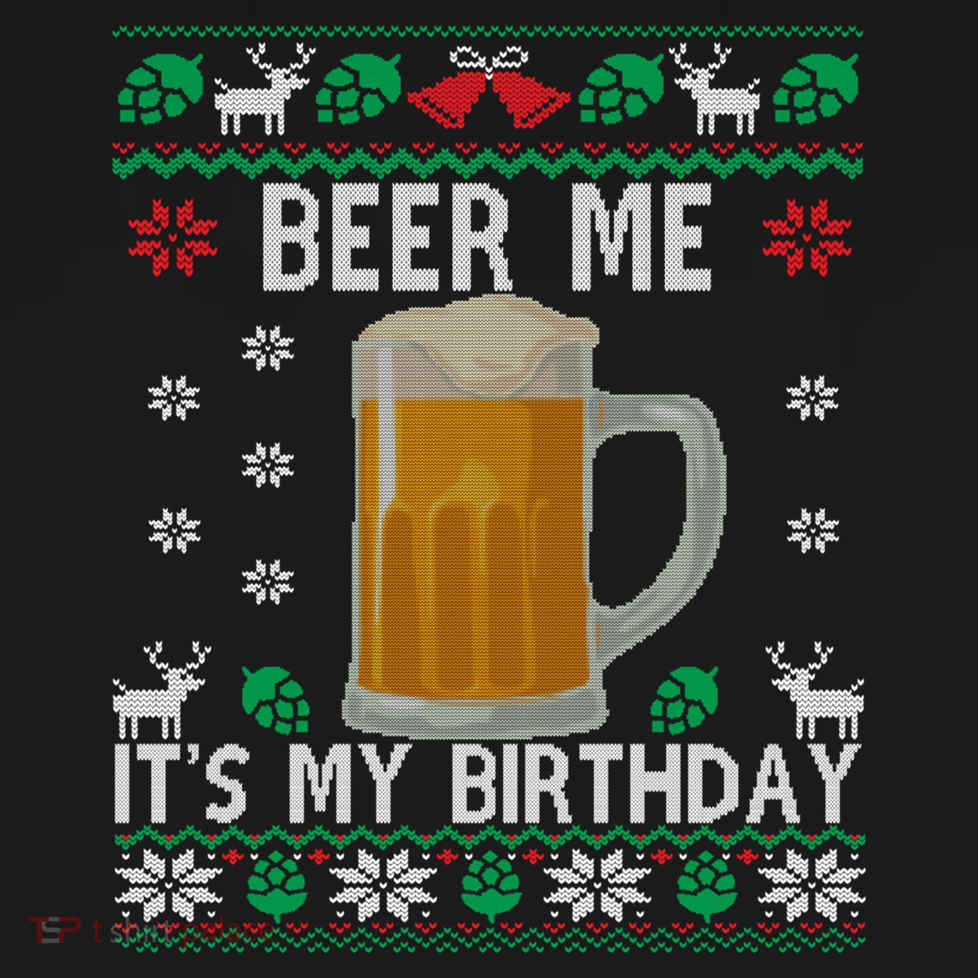 Beer Me It's My Birthday Party December Bfunny Giftday Ugly Christmas Gift Women's Hoodie