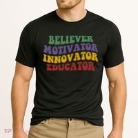 Believer Motivator Innovator Educator Cooling Performance Crew T-Shirt thumb 2