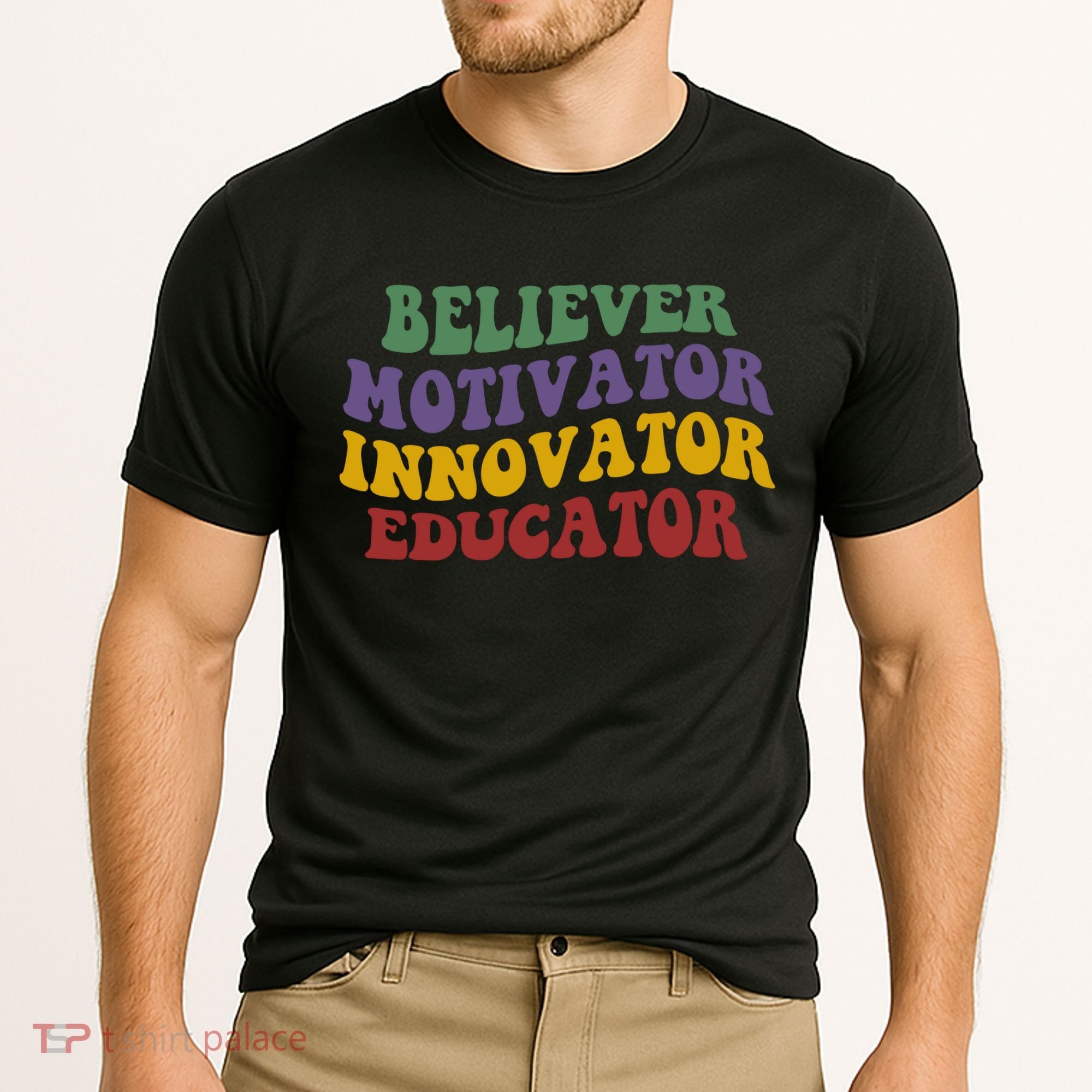 Believer Motivator Innovator Educator Cooling Performance Crew T-Shirt