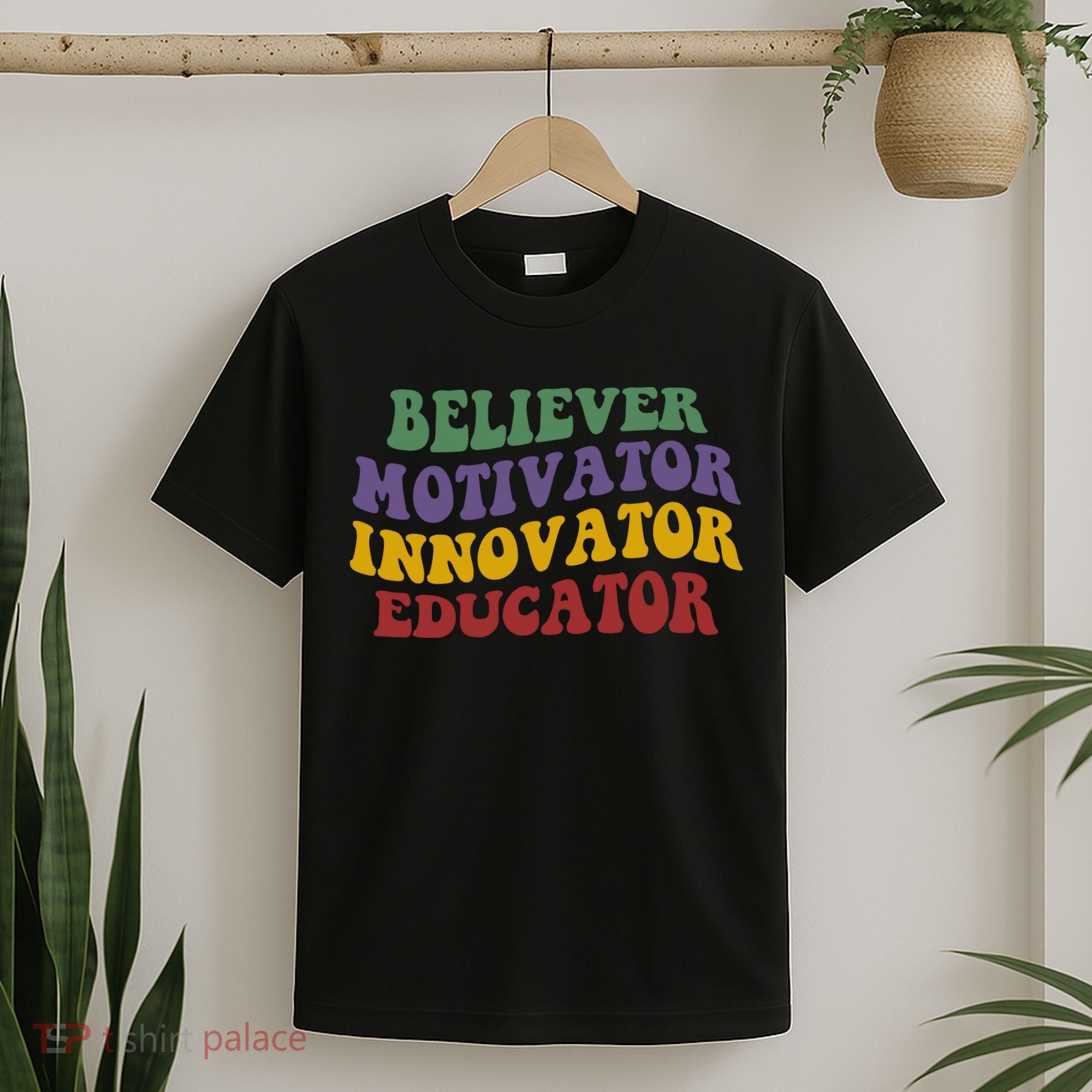 Believer Motivator Innovator Educator T-Shirt