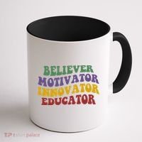 Believer Motivator Innovator Educator Coffee Mug thumb 1