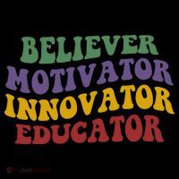 Believer Motivator Innovator Educator Women's Hoodie thumb 2
