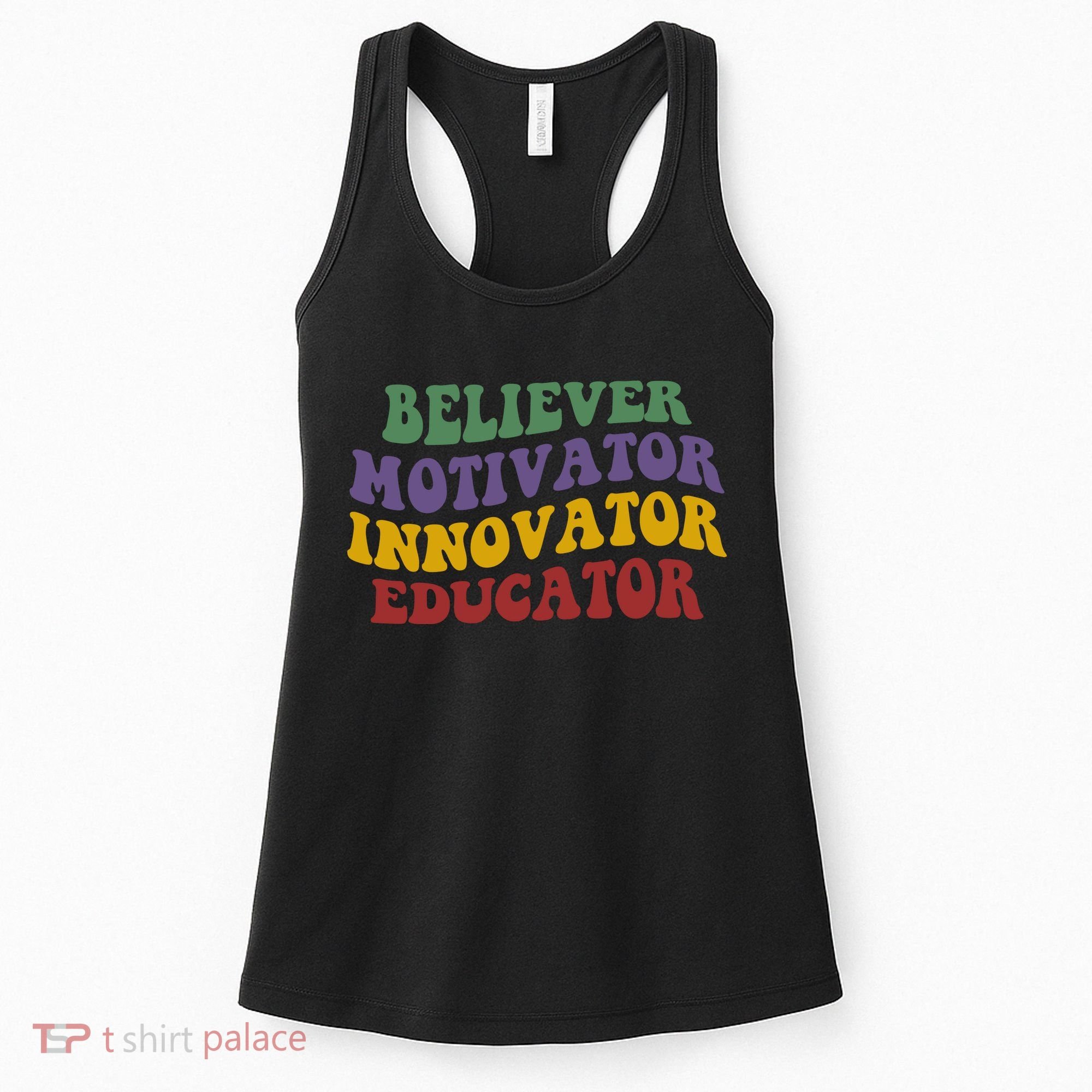 Believer Motivator Innovator Educator Women's Tank Top
