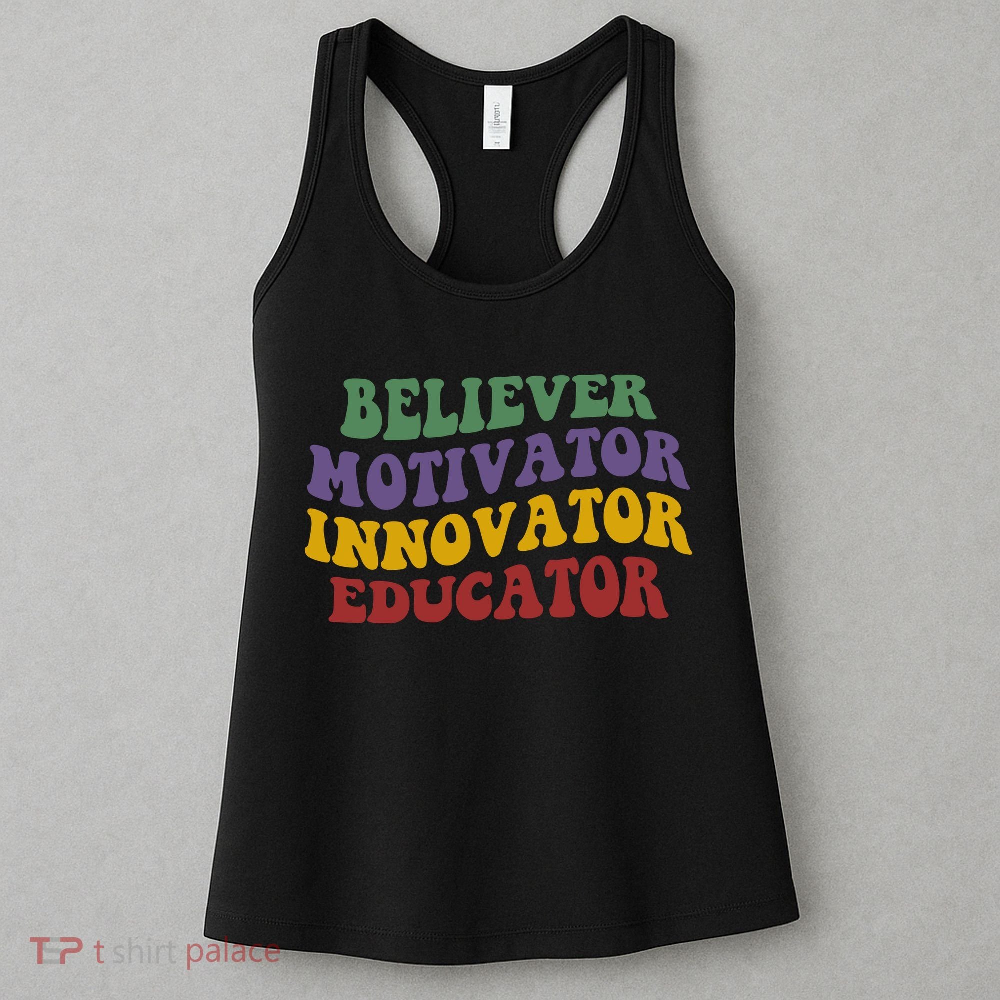 Believer Motivator Innovator Educator Women's Tank Top