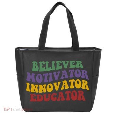 Believer Motivator Innovator Educator Tote Bag