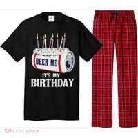 Beer Me Its My Birthday Funny Drinking Party Pajama Set thumb 0