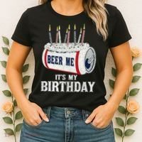 Beer Me Its My Birthday Funny Drinking Party Women's T-Shirt thumb 2