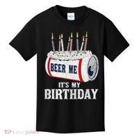 Beer Me Its My Birthday Funny Drinking Party Kids T-Shirt thumb 0