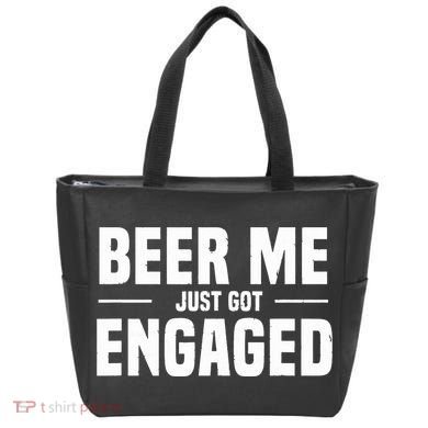 Beer Me I Just Got Engaged Funny Engagement Gift Tote Bag