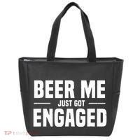 Beer Me I Just Got Engaged Funny Engagement Gift Tote Bag thumb 0