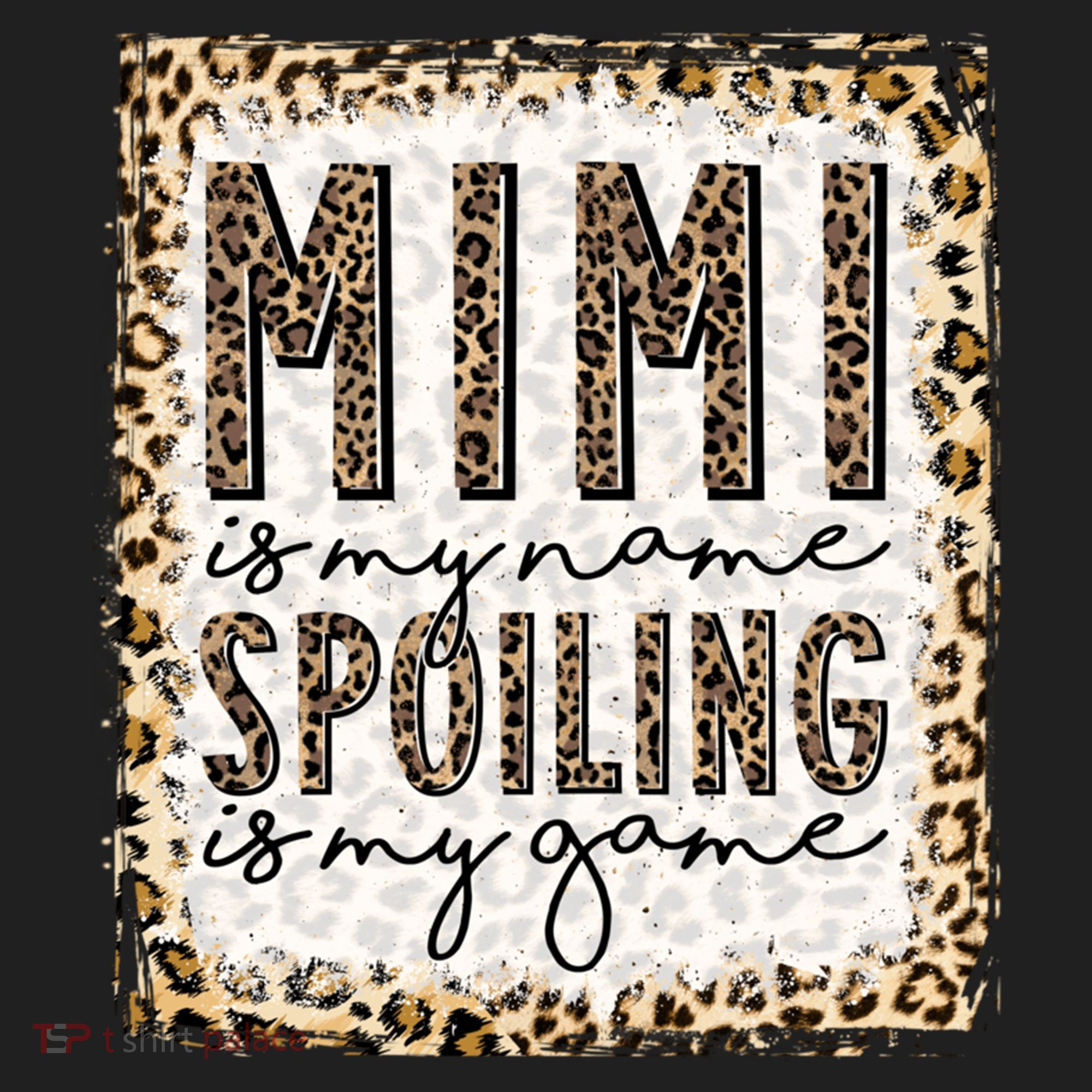 Bleached Mimi Is My Name Spoiling Is My Game Funny Mimi Life Gift Women's Sweatshirt