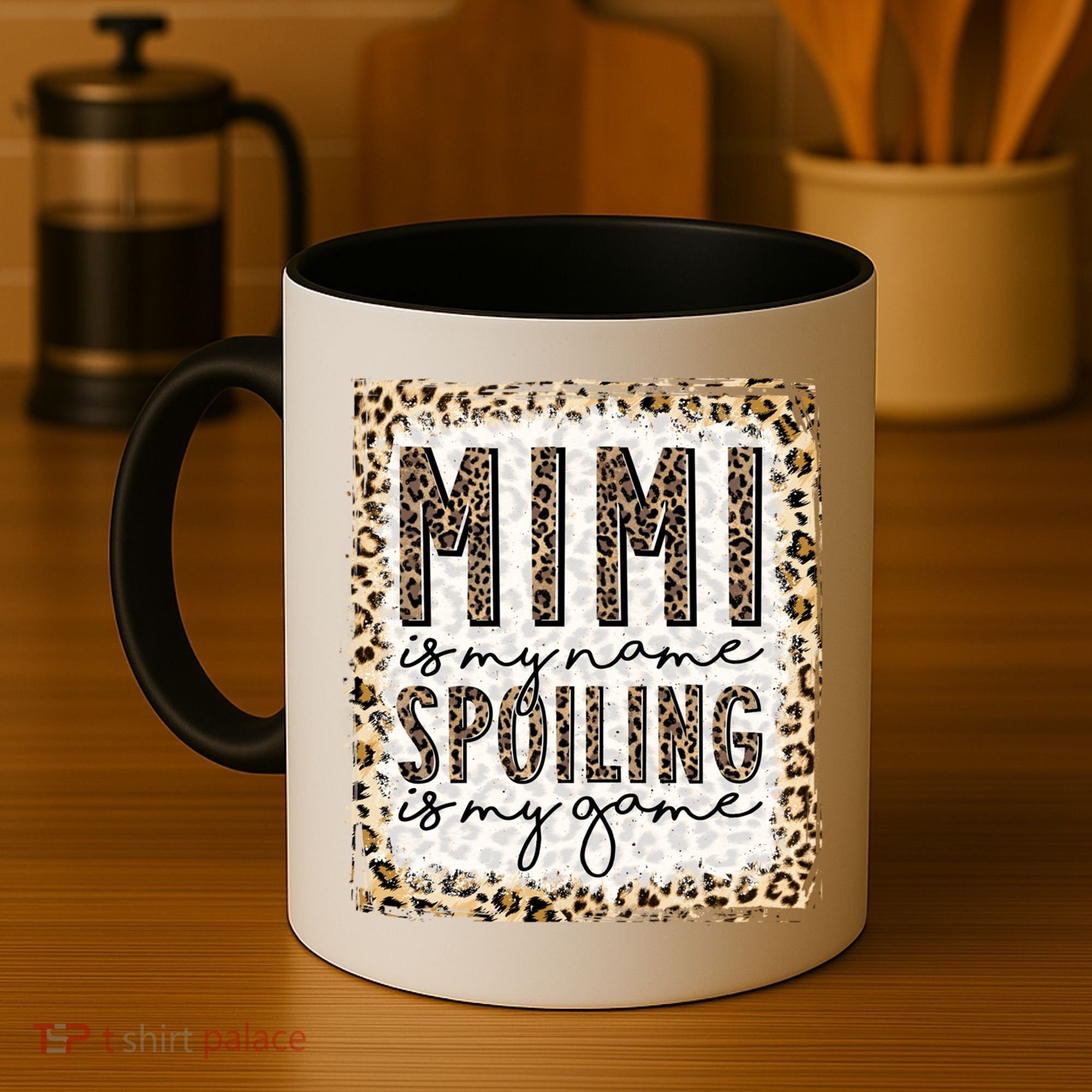 Bleached Mimi Is My Name Spoiling Is My Game Funny Mimi Life Gift Coffee Mug