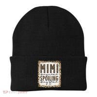 Bleached Mimi Is My Name Spoiling Is My Game Funny Mimi Life Gift Beanie thumb 0
