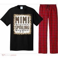 Bleached Mimi Is My Name Spoiling Is My Game Funny Mimi Life Gift Pajama Set thumb 0