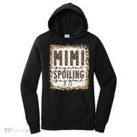 Bleached Mimi Is My Name Spoiling Is My Game Funny Mimi Life Gift Women's Hoodie thumb 0