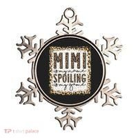 Bleached Mimi Is My Name Spoiling Is My Game Funny Mimi Life Gift Ornament thumb 0