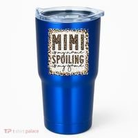 Bleached Mimi Is My Name Spoiling Is My Game Funny Mimi Life Gift Tumbler thumb 0