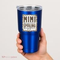 Bleached Mimi Is My Name Spoiling Is My Game Funny Mimi Life Gift Tumbler thumb 2