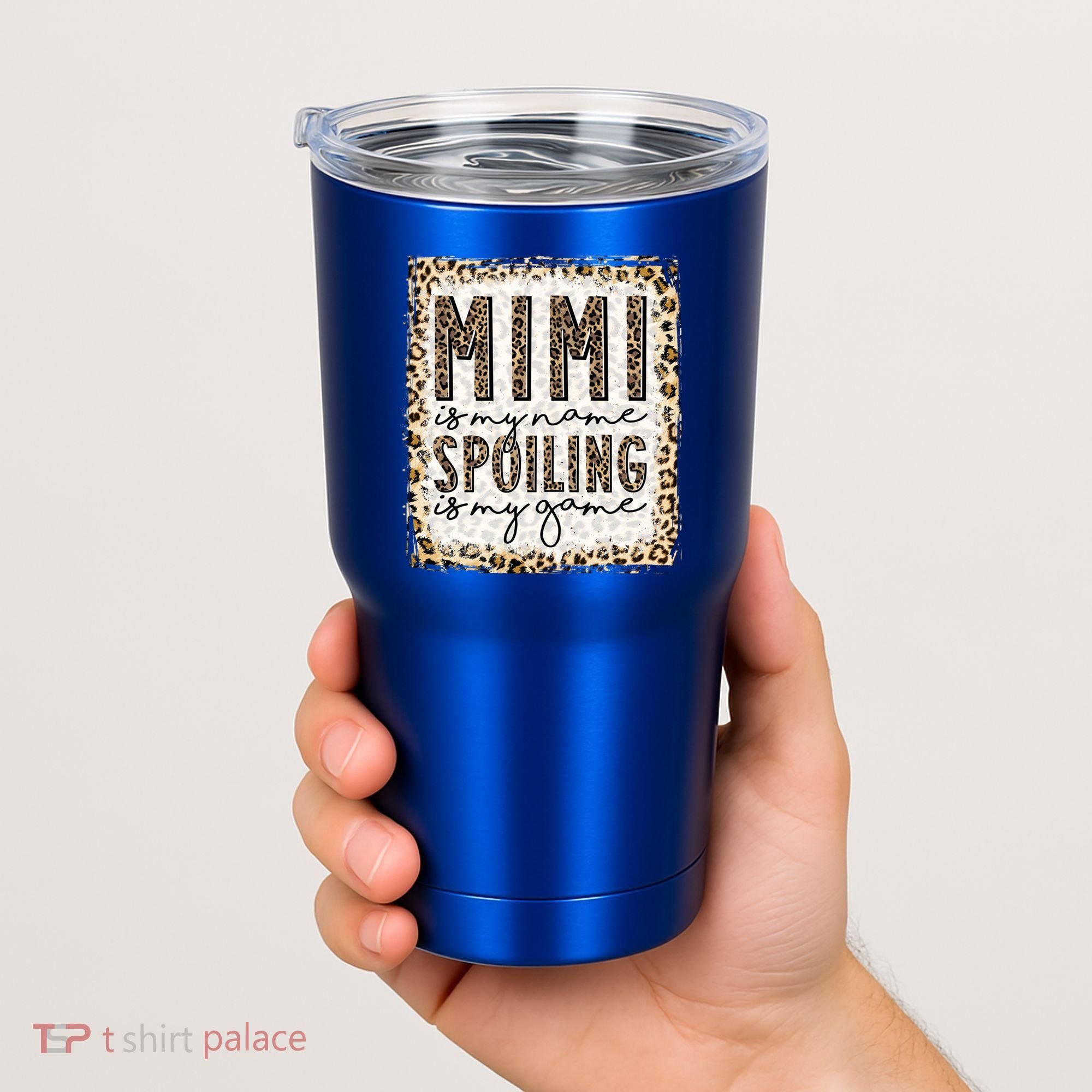 Bleached Mimi Is My Name Spoiling Is My Game Funny Mimi Life Gift Tumbler