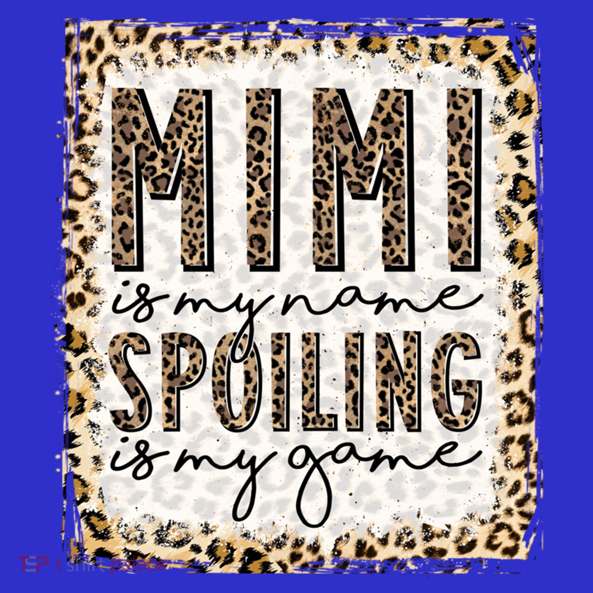 Bleached Mimi Is My Name Spoiling Is My Game Funny Mimi Life Gift Women's Tank Top