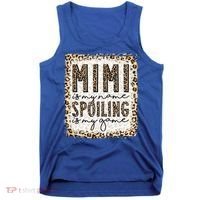 Bleached Mimi Is My Name Spoiling Is My Game Funny Mimi Life Gift Tank Top thumb 0