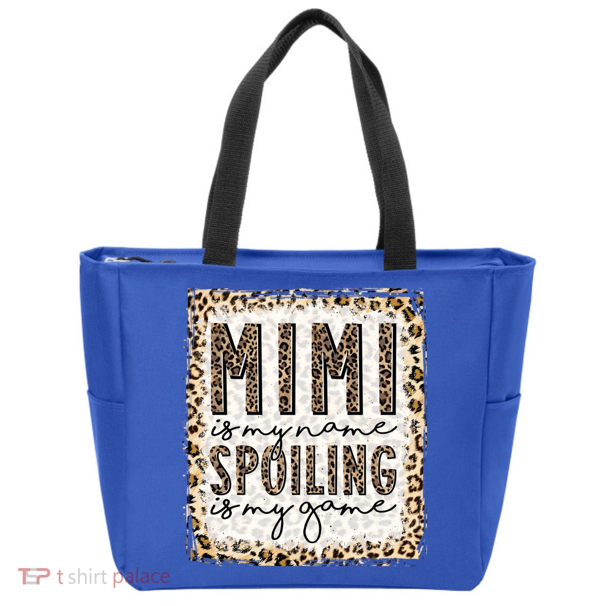 Bleached Mimi Is My Name Spoiling Is My Game Funny Mimi Life Gift Tote Bag