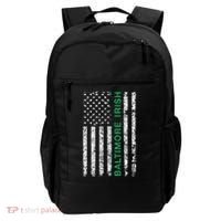 Baltimore Maryland Irish American Ireland US Flag Backpack thumb 0