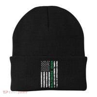 Baltimore Maryland Irish American Ireland US Flag Beanie thumb 0