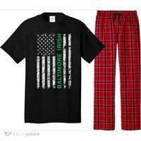 Baltimore Maryland Irish American Ireland US Flag Pajama Set thumb 0