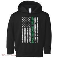 Baltimore Maryland Irish American Ireland US Flag Toddler Hoodie thumb 0
