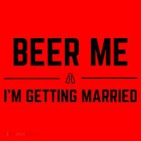 Beer Me Im Getting Married Funny Groom Bachelor Party Santa Hat thumb 1