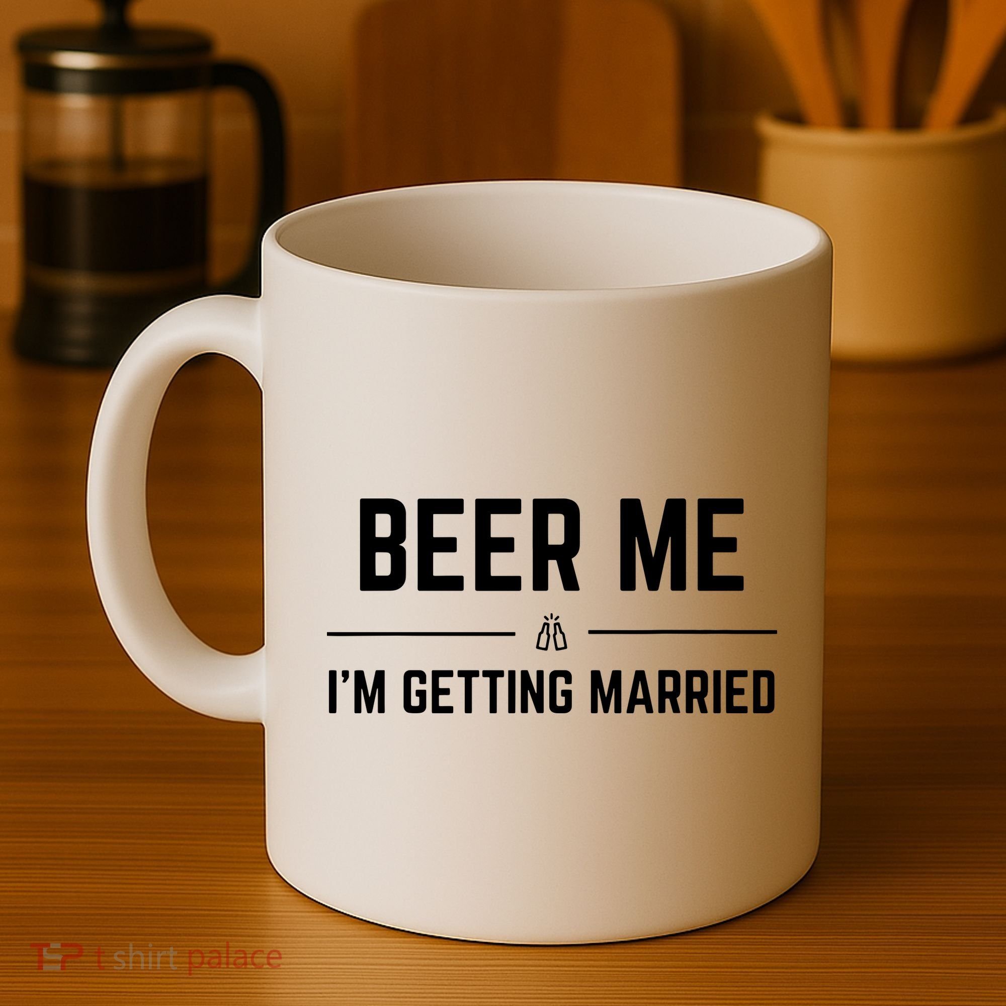 Beer Me Im Getting Married Funny Groom Bachelor Party Coffee Mug