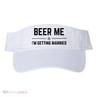 Beer Me Im Getting Married Funny Groom Bachelor Party Visor thumb 0