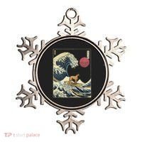 Belgian Malinois Japanese Kanagawa Wave Funny Surf Dog Ornament thumb 0