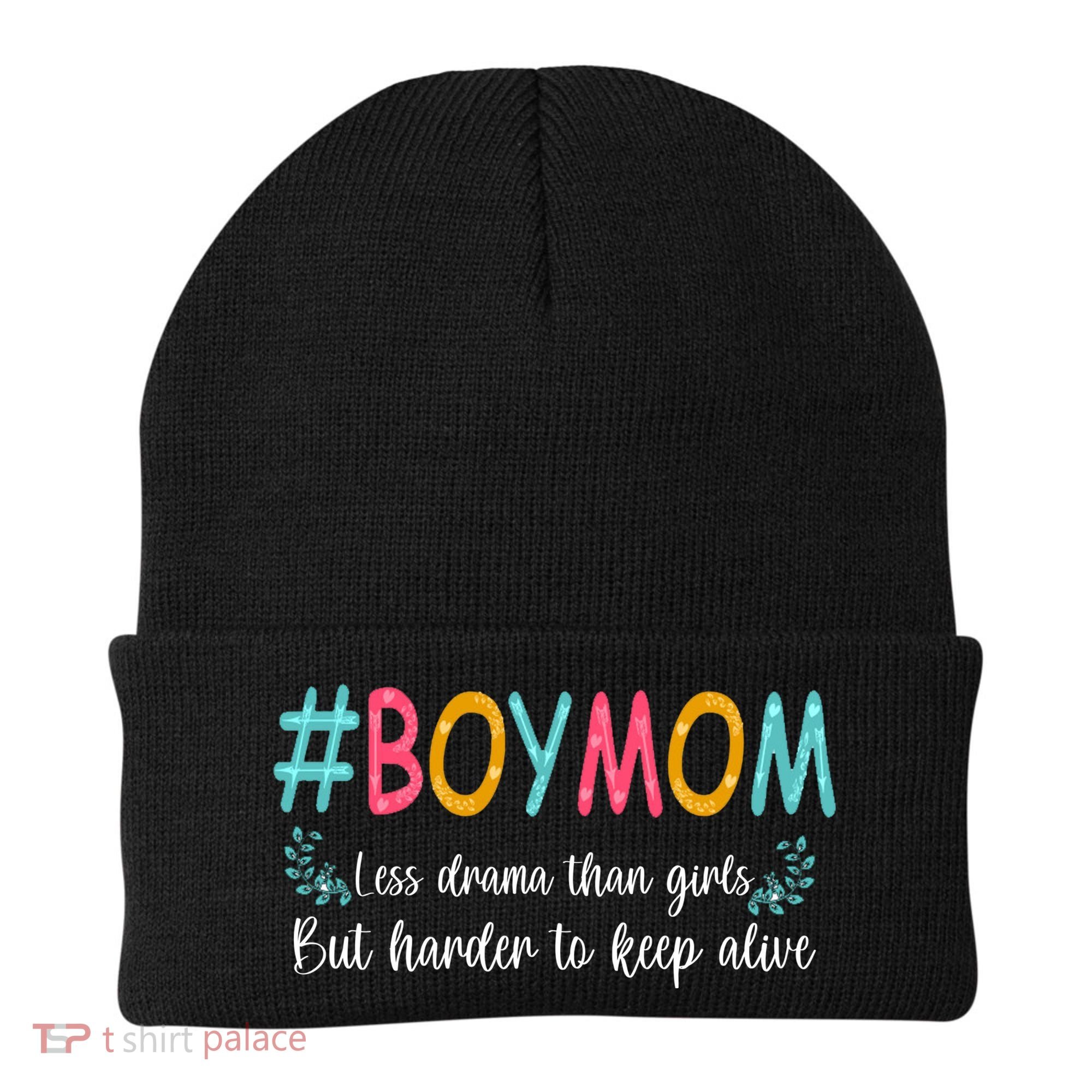 Boy Mom Less Drama Than Girls But Harder To Keep Alive Beanie