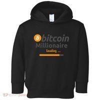 Bitcoin Millionaire Loading, Funny Bitcoin, Cryptocurrency, Bitcoin Crypto Toddler Hoodie thumb 0
