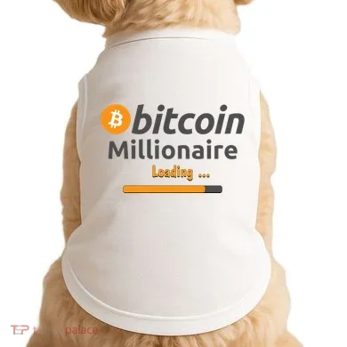 Bitcoin Millionaire Loading, Funny Bitcoin, Cryptocurrency, Bitcoin Crypto Doggie Tank
